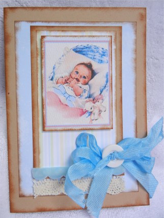 Baby boy card for Ryan and Heather Doster 8-13